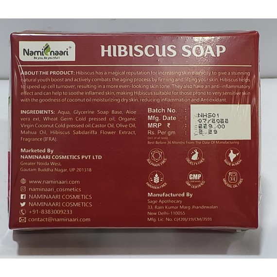 Hibiscus Soap