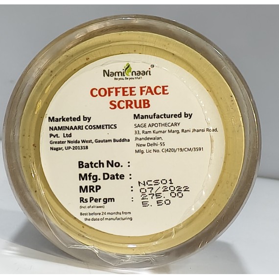 Coffee Face Scrub